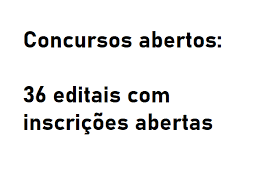 Capa: Concursos Públicos Abertos: Baixe Editais e Garanta Sua Vaga!