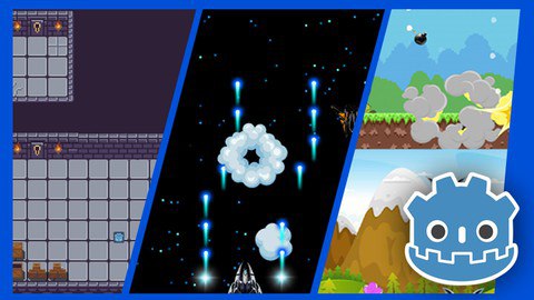 Capa: Baixar Curso Godot 3.2: Crie Jogos Incríveis Sem Complicação