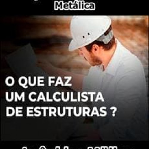 Capa: Calculista Estruturas Metálicas Leonidas Muller: Baixar Curso Completo 2021
