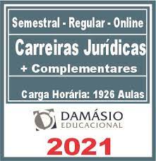 Capa: Baixar Damásio 2021: Carreiras Jurídicas (Completo)