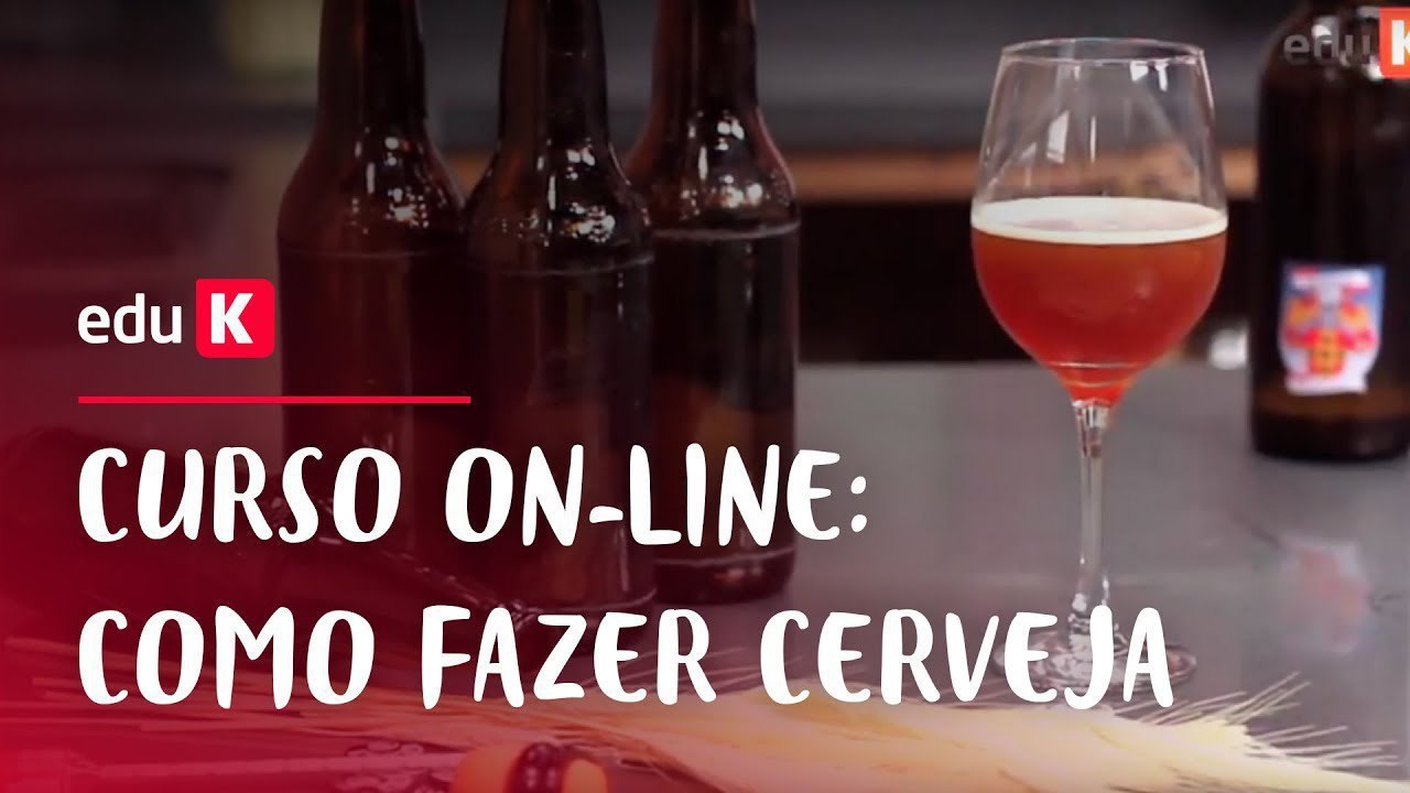 Capa: Baixe o Curso Cerveja Artesanal Eduk: Produção Completa!