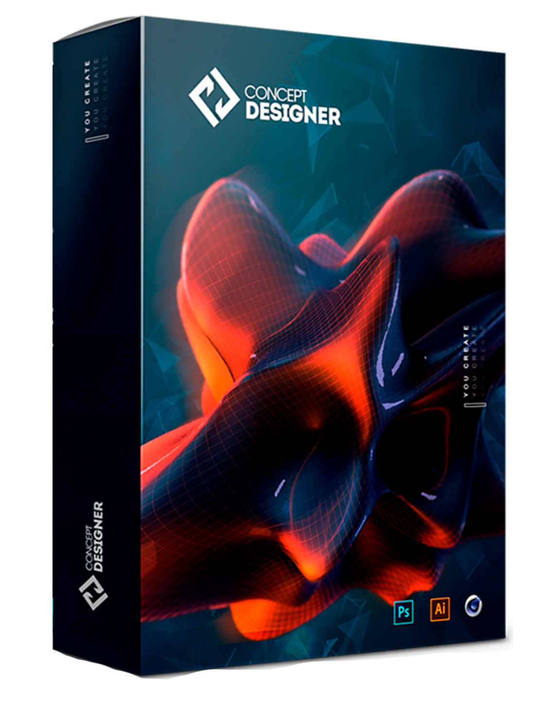 Capa: Curso Concept Designer Caio Vinicius: Download Photoshop Avançado