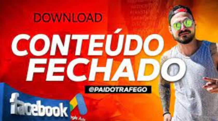 Capa: Conteúdo Fechado Pai de Tráfego: Baixe Agora!