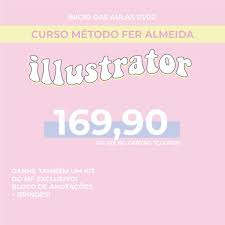 Capa: Baixar Curso Illustrator - Método Fer Almeida: Aprenda Design Profissional