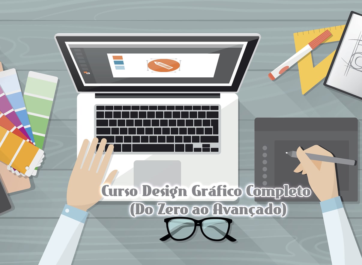 Capa: Curso Design Gráfico Udemy Download Completo (2019)