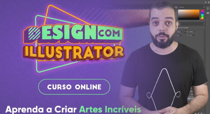 Capa: Baixar Curso Illustrator com Viana Patrício: Design de Artes Incríveis