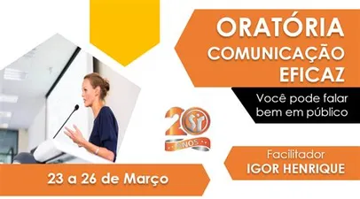 Capa: Baixar Curso Conquer Online: Comunicação e Oratória