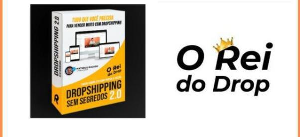 Capa: Dropshipping Sem Segredos: Baixar Rei do Drop Completo 2018