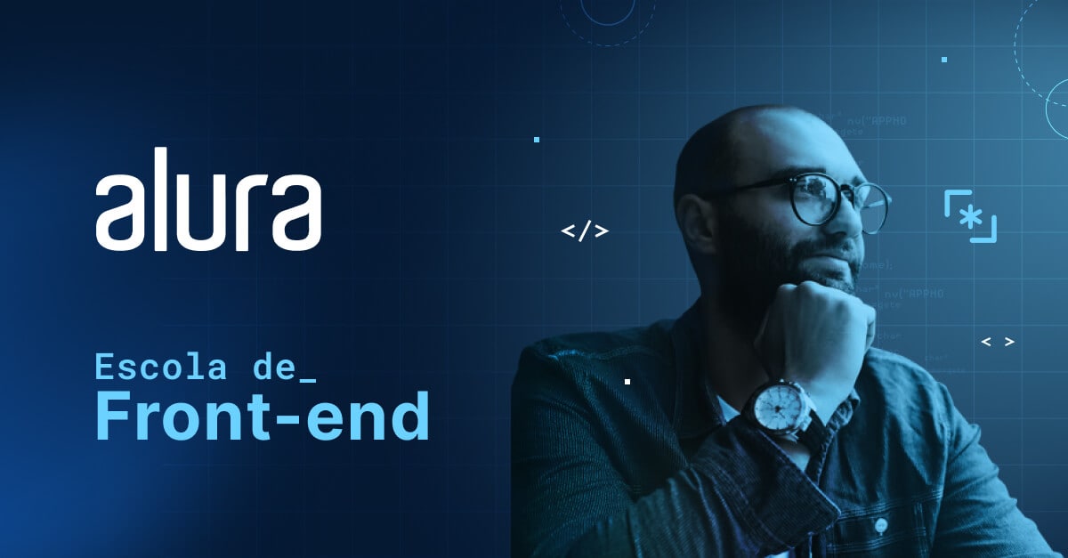 Capa: Download Escola Front End Javascript Alura: Baixe Agora!
