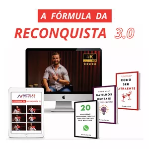 Capa: Fórmula da Reconquista 3.0: Baixar Método Nicolas Correia