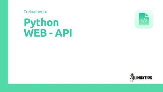 Capa: Baixar Curso Python Web API Linuxtips Completo 46h