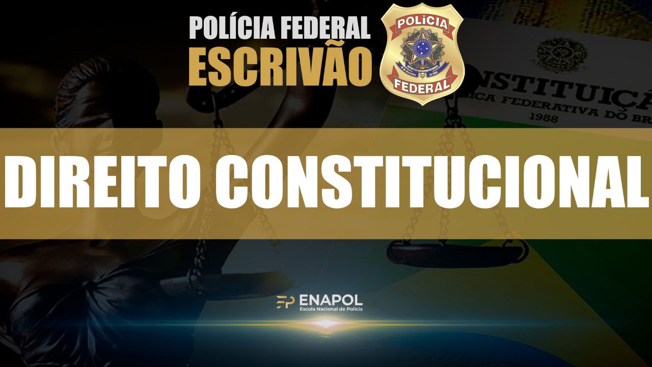 Capa: Baixar Agente de Polícia Federal Direito Constitucional 2023 - Curso Completo