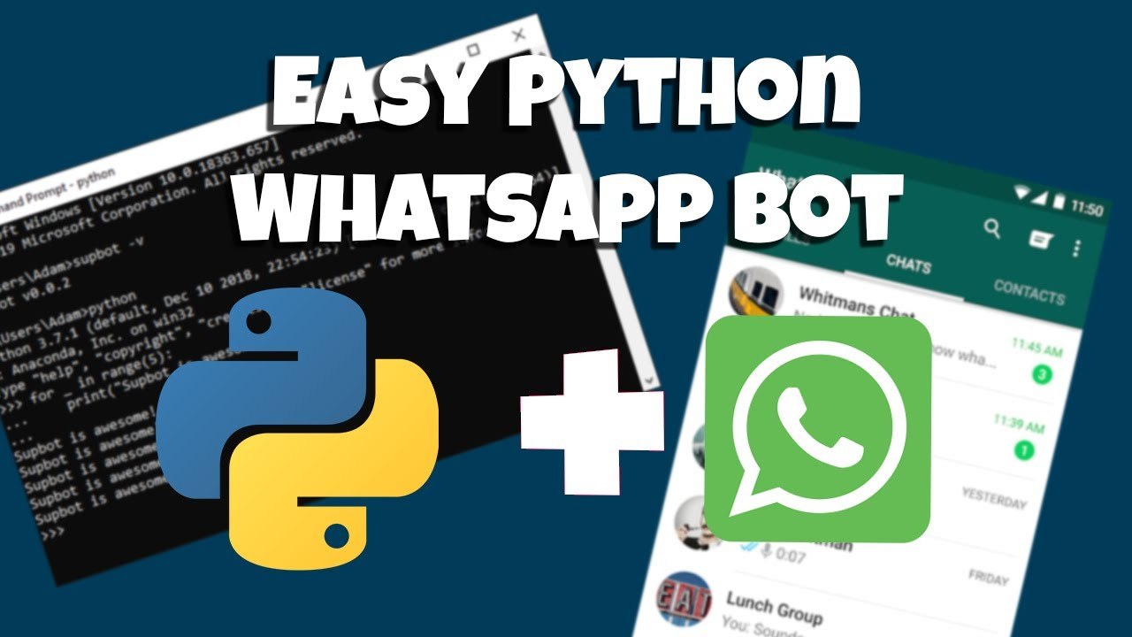 Capa: Python na Prática: Baixe Agora o Bot WhatsApp Completo!
