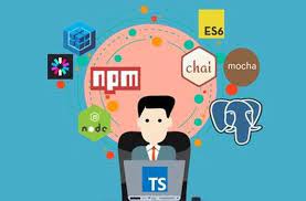 Capa: Baixar Curso TypeScript Node ES6 Postgres: Crie Projetos do Zero