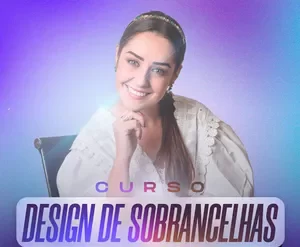 Raquel Barros ensinando design de sobrancelhas avançado