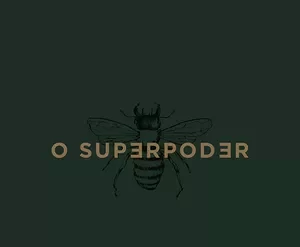 Logo do curso O Super Poder de Paulo Cuenca com ícones de super-herói e crescimento no Instagram