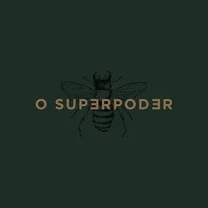 Logo do curso O Super Poder de Paulo Cuenca com ícones de super-herói e crescimento no Instagram