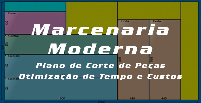 Plano de corte otimizado para marcenaria moderna, redução de desperdício de madeira, curso de marcenaria download