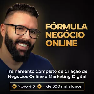Capa do curso Fórmula Negócio Online de Alex Vargas em destaque