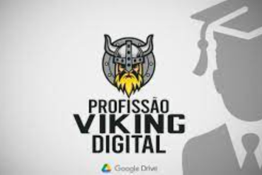 Capa do curso Profissão Viking Digital de Marcelo Távora com selo de download.