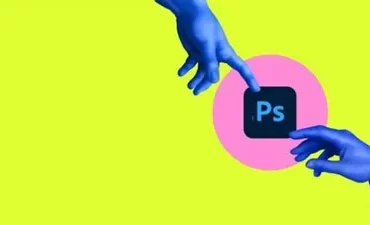 Estudante dominando Photoshop com curso EBAC 2022 para design gráfico e marketing digital