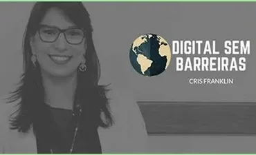 Cris Franklin apresenta o curso Digital Sem Barreiras focado em negócios digitais e alta conversão.