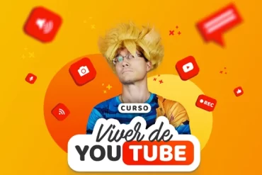 Peter Jordan ensinando a viver de YouTube com estratégias de crescimento e monetização