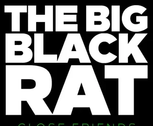 Imagem de capa do curso Close Friends Black Rat com símbolo de rato e elementos de hacking