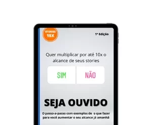 Curso SEJA OUVIDO: Download para 10x Mais Alcance em Stories do Instagram