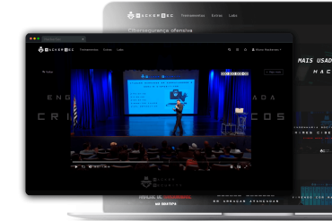 Curso Hacker Sec download: profissional estudando cibersegurança em um laptop