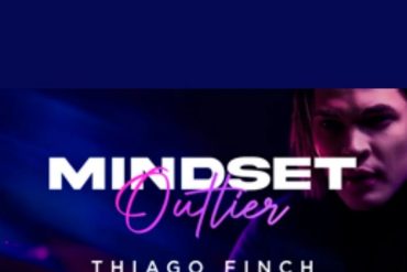 Capa do curso Mindset Outlier de Thiago Finch com destaque para download e mentalidade de sucesso