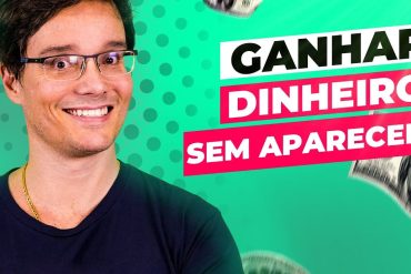 Thumbnail do curso Youtuber Sem Aparecer de Peter Jordan com ícones de vídeo e gráficos de crescimento