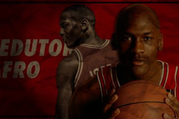 Homem carismático em pose confiante com o título do curso "Aulão VSM - Sedutor Afro" em destaque, com elementos visuais que remetem à sedução e conhecimento.