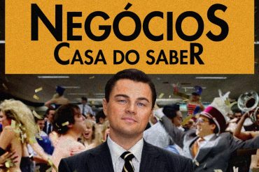 Capa do curso Casa do Saber Gestão & Negócios com ícones de crescimento e sucesso empresarial