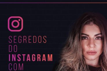 Capa do curso Segredos do Instagram de GKAY com visual moderno e vibrante, destacando a palavra 'Segredos'