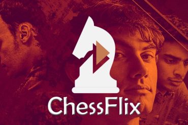 Capa do curso de xadrez Chessflix com detalhes técnicos e estratégicos