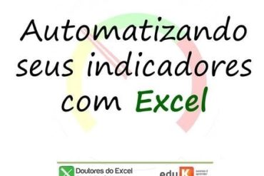 Professor Daniel Tadeu Delgado ensinando automação de indicadores no Excel