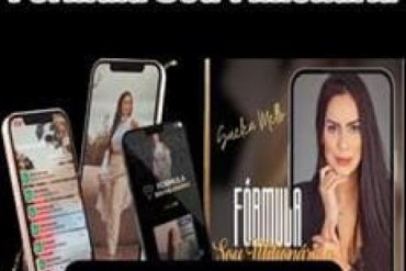 Mulher bem-sucedida usando celular para trabalhar, Fundo de tela com gráfico de crescimento e sucesso.